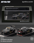 (Coming Soon) IGNITIONMODEL 1/64 RWB 993 Matte Black