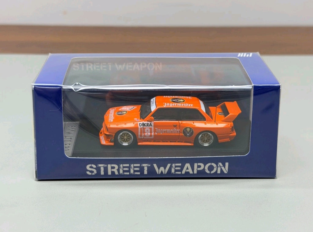 STREET WEAPON "Jägermeister" 1:64 BMW E30 M3 LTO Modified Version