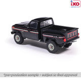 (Coming Soon) IXOAMERICA 1:64 1983 Ford F-150 XLS Flareside 4x4 - Raven Black