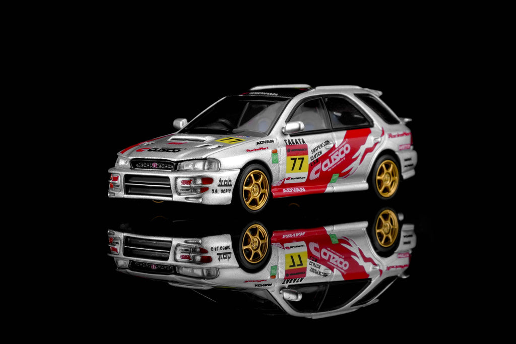 (Coming Soon) MOTORHELIX 1/64 Subaru Impreza Wagon WRX STi Verion VI - CUSCO Livery Silver