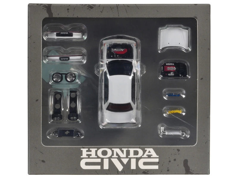 BMC 1/64 Honda Civic EF2 1991 WHITE RHD