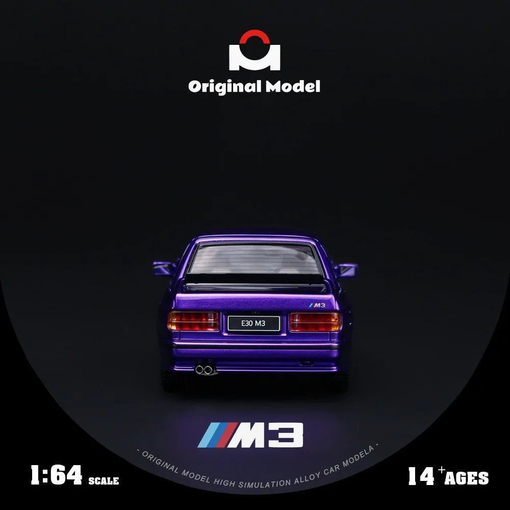 (Coming Soon) ORIGINALMODEL 1:64 E30 M3 Purple