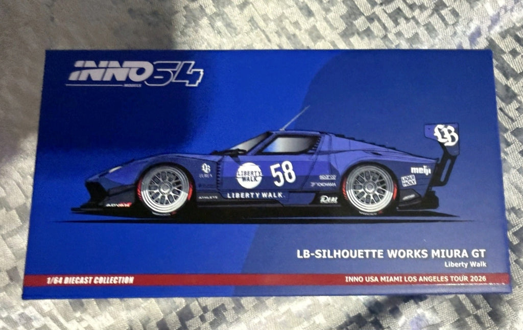 INNO64 Miura GT | 2026 Miami Dinner Liberty Walk Promo Model