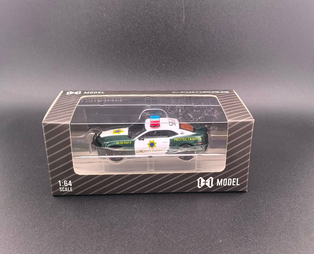 (Coming Soon) 1+1MODEL 1/64 Fifth-Generation Chevrolet Camaro - Need for Speed Police Livery
