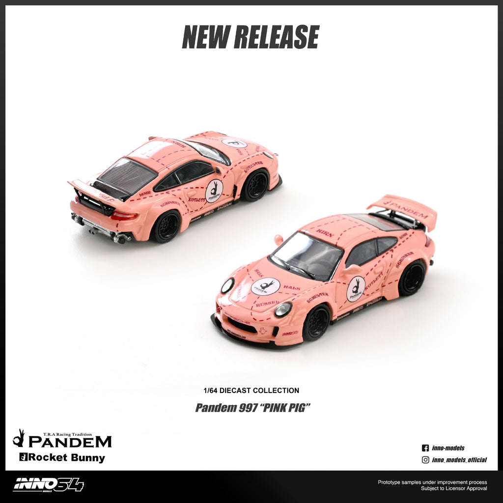 (Coming Soon) INNO64 1/64 PANDEM 997 "PINK PIG"