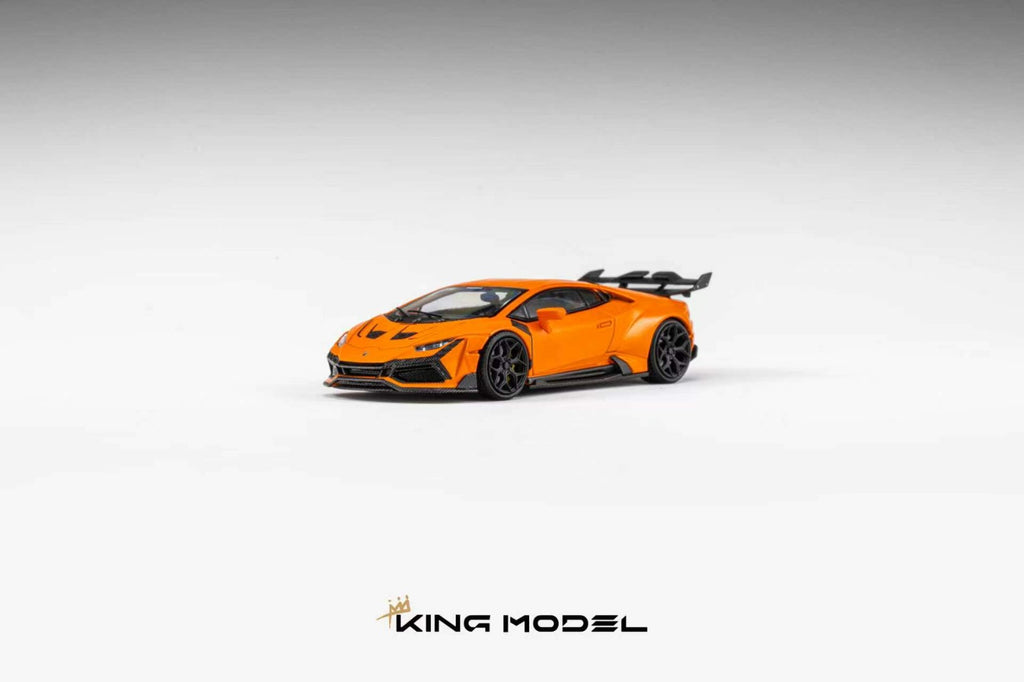 (Coming Soon) KINGMODEL 1/64 DarwinPRO Huracan LILITH Diecast model - Matte Orange