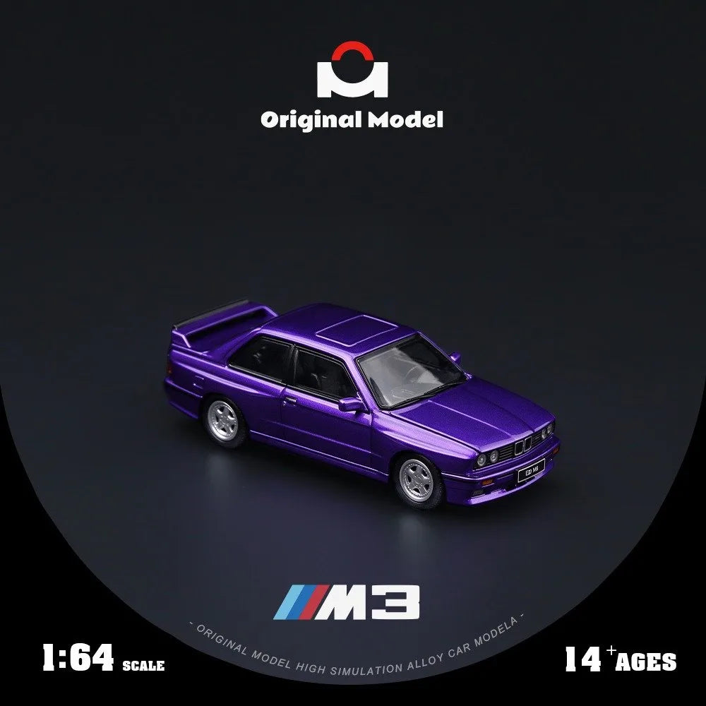 (Coming Soon) ORIGINALMODEL 1:64 E30 M3 Purple