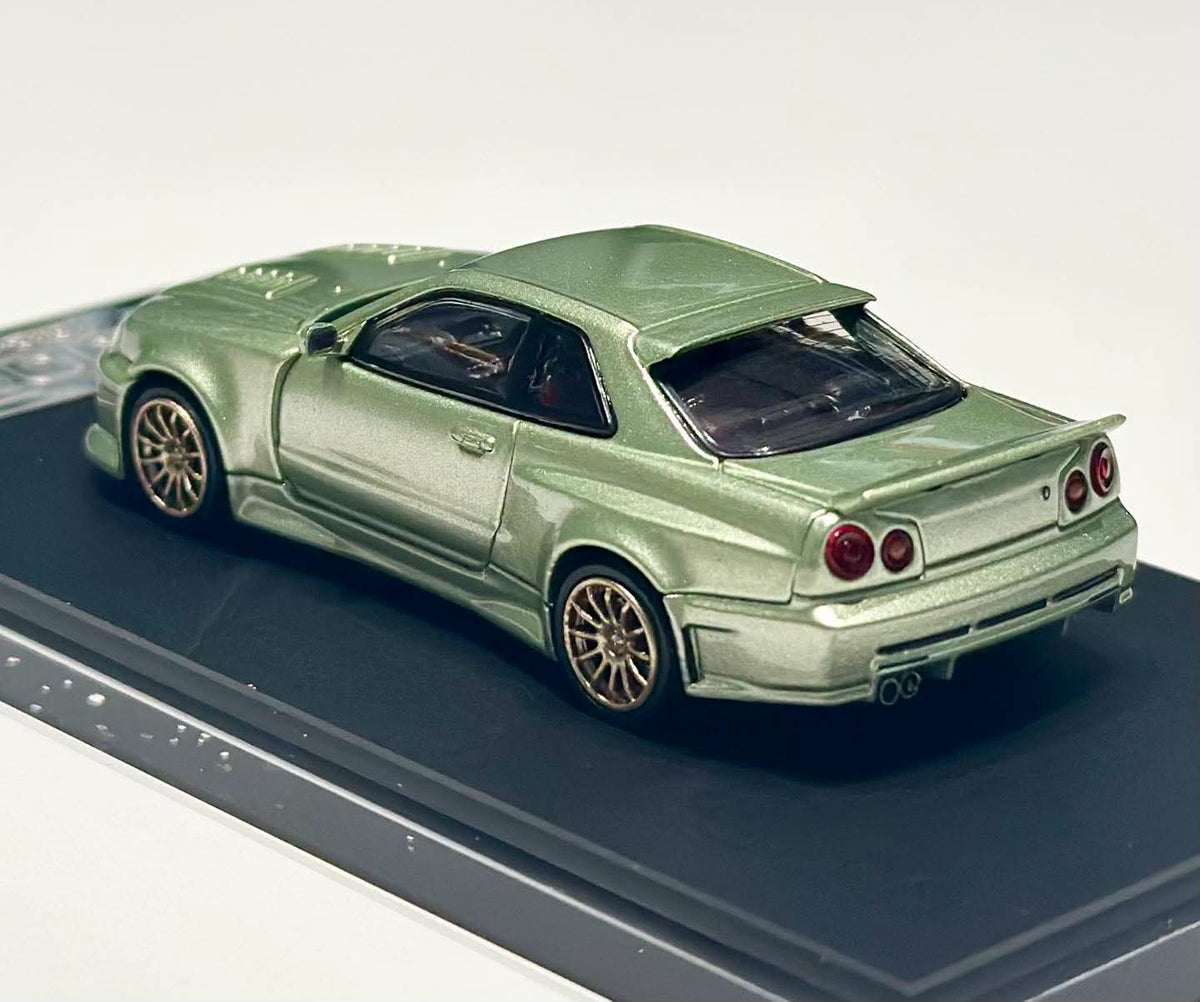 TIMEMICRO × PSC DESIGN  1/64 R34 "Smilodon" Millennium Jade Diecast Model