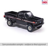 (Coming Soon) IXOAMERICA 1:64 1983 Ford F-150 XLS Flareside 4x4 - Raven Black