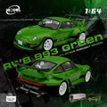 (Coming Soon) MODELMODEL 1:64 Porsche RWB993 - Green