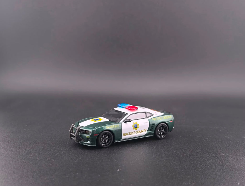 (Coming Soon) 1+1MODEL 1/64 Fifth-Generation Chevrolet Camaro - Need for Speed Police Livery