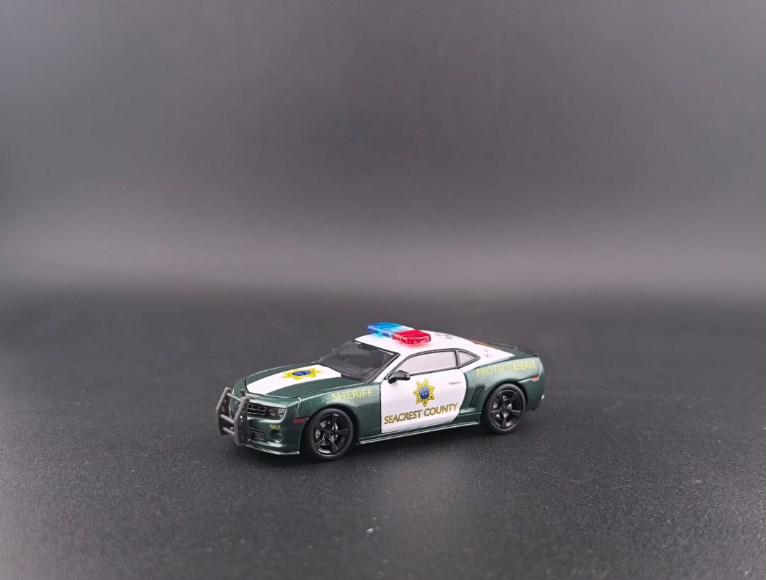 (Coming Soon) 1+1MODEL 1/64 Fifth-Generation Chevrolet Camaro - Need for Speed Police Livery