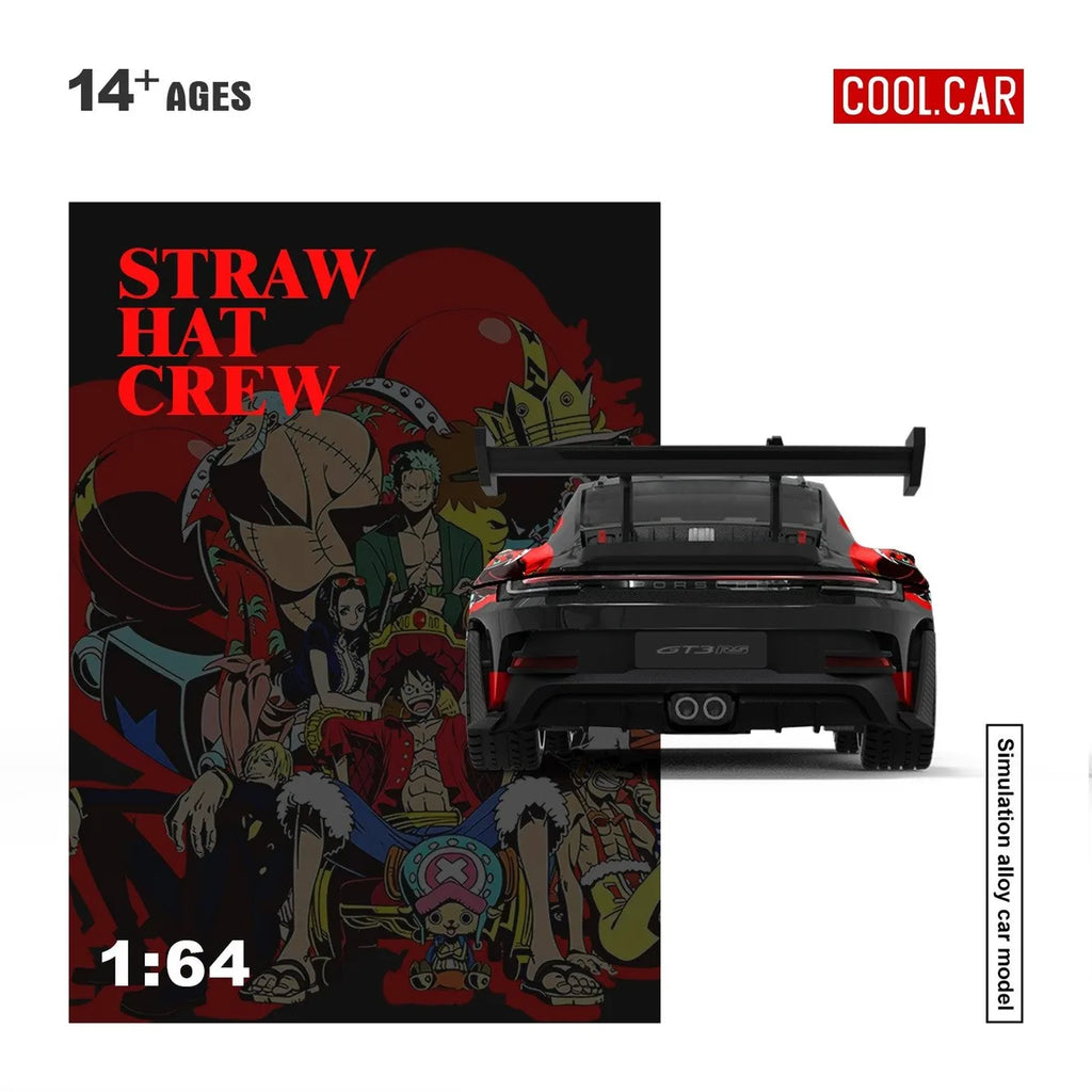 (Coming Soon) COOLCAR 1:64 Porsche 992 GT3 RS - One Piece