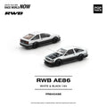 (Comimg Soon) POPRACE 1/64 RWB AE86 WHITE BLACK
