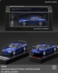 (Coming Soon) IGNITIONMODEL 1/64 Nissan Skyline GT-R Mine's (R34) Blue Metallic