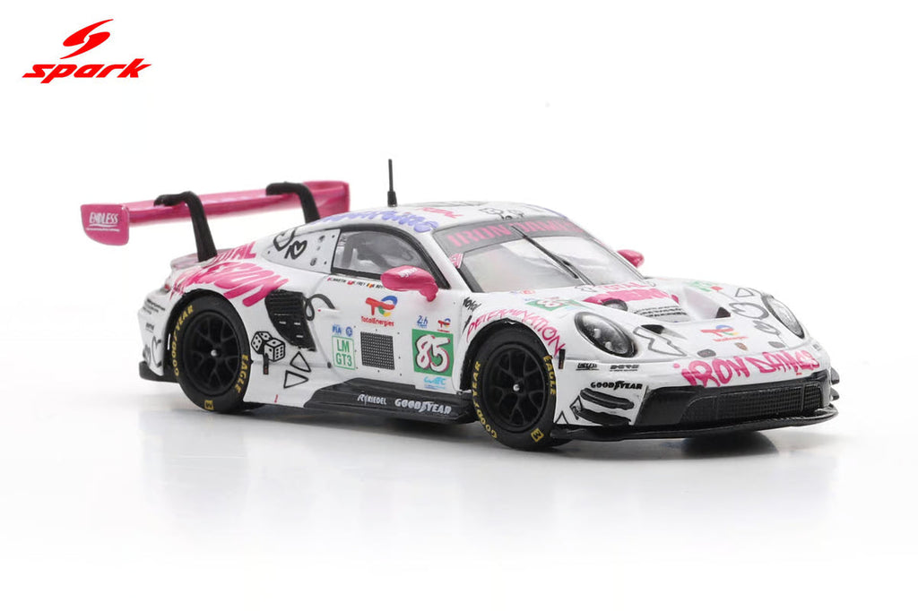 (Coming Soon) SPARK 1:64 Porsche 911 GT3 R LMGT3 No.85 IRON DAMES