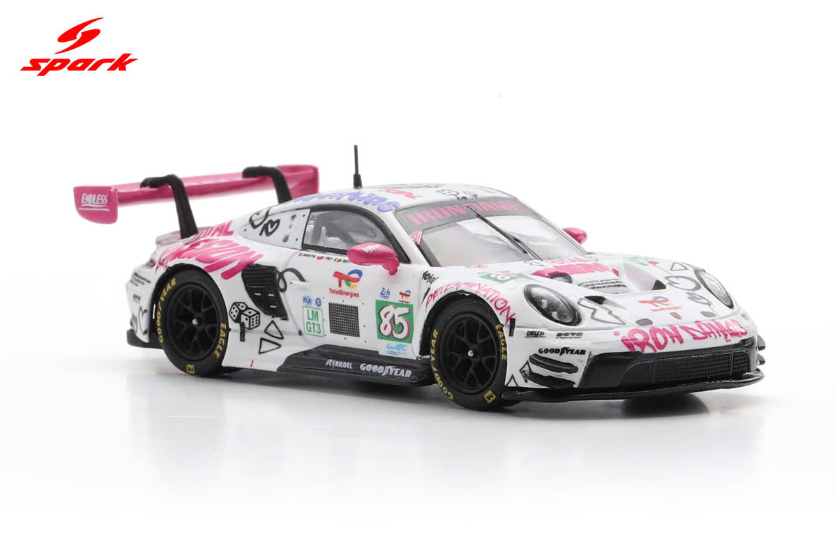 (Coming Soon) SPARK 1:64 Porsche 911 GT3 R LMGT3 No.85 IRON DAMES