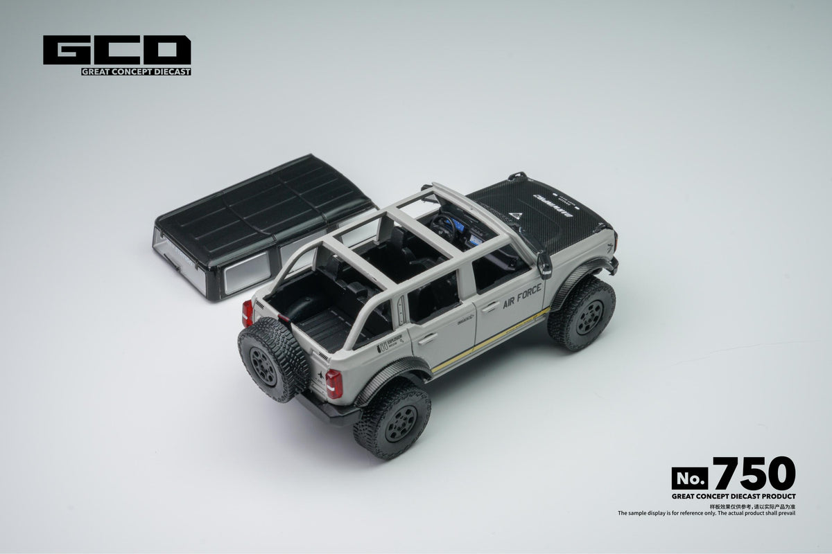 (Coming Soon) GCD 1/64 Bronco DarwinPRO AIR FORCE GREY (LHD)