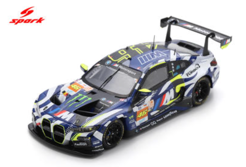 (Coming Soon) SPARK 1:64 BMW M4 GT3 No.46 Team WRT Le Mans 24H 2024 V. Rossi - A. Al Harthy - M. Martin