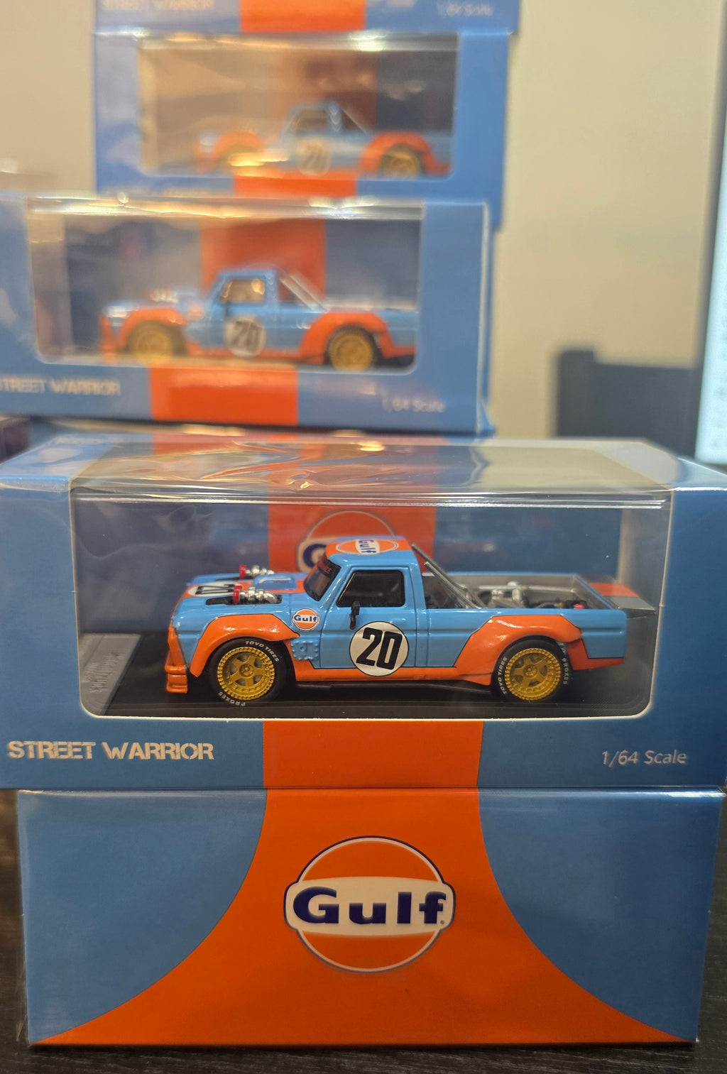 STREETWEAPON 1:64 "Gulf" 1977 F150 Hoonitruck Ken Block