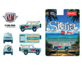 (Coming Soon) M2 MACHINES 1:64 1975 GMC Jimmy Sierra 4×4 Custom w/ Surfboard – Turquoise – Hobby Exclusive