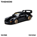 (Coming Soon) TIMEMICRO 1:64 RWB 964 (Black Edition)