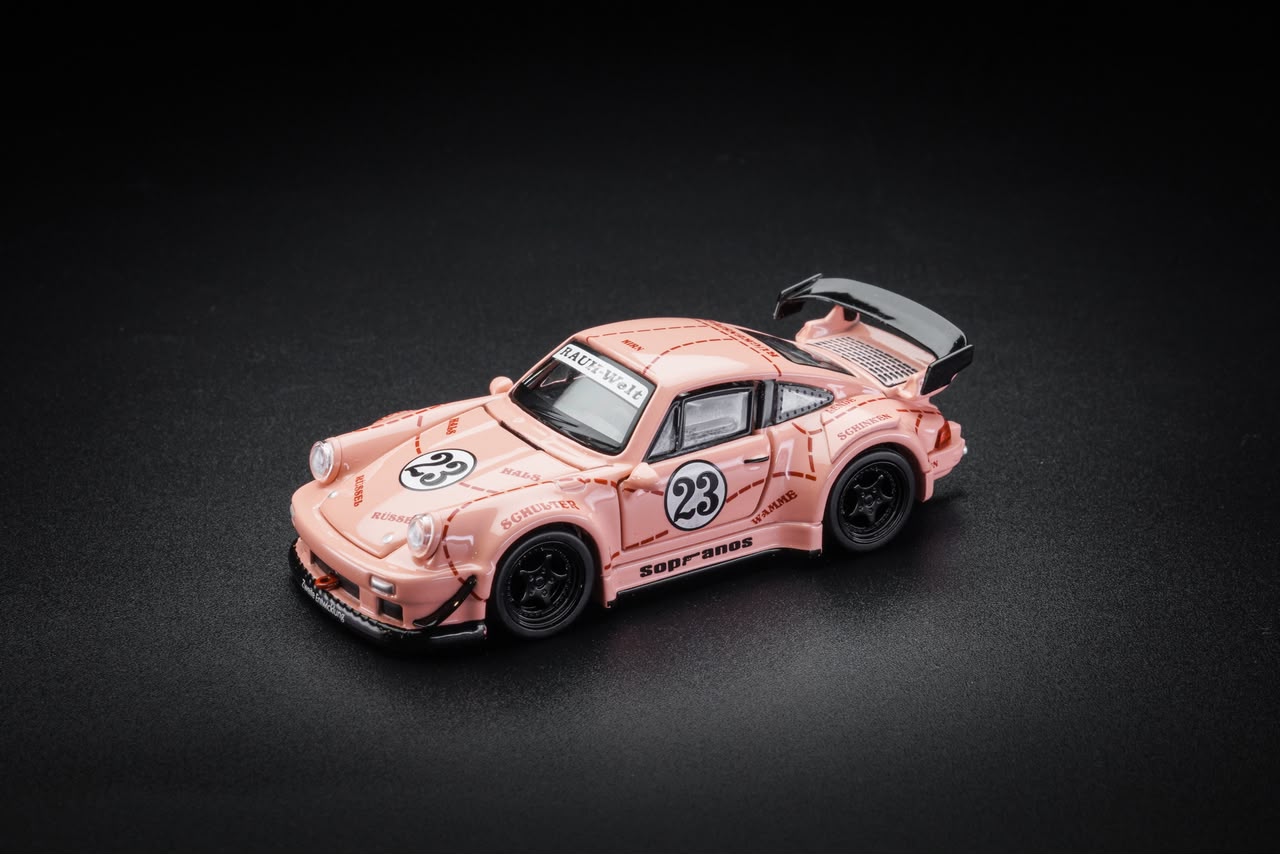 (Coming Soon) FG 1:64 Porsche RWB 930 Diecast - Pink Pig Livery