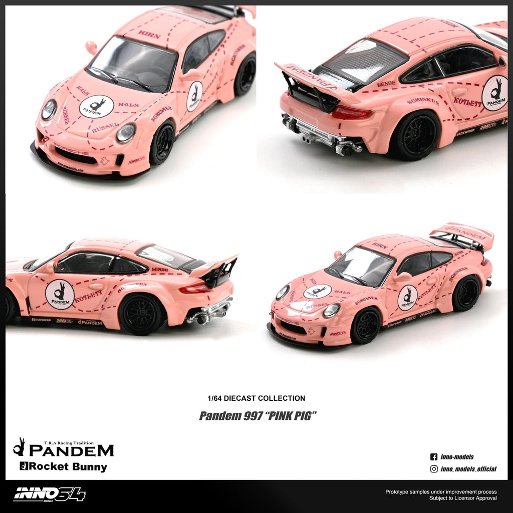 (Coming Soon) INNO64 1/64 PANDEM 997 "PINK PIG"