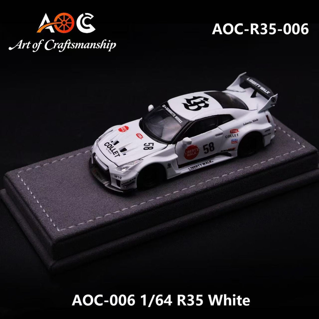 (Coming Soon) AOC 1/64 Modified R35 Fully Open Diecast Model