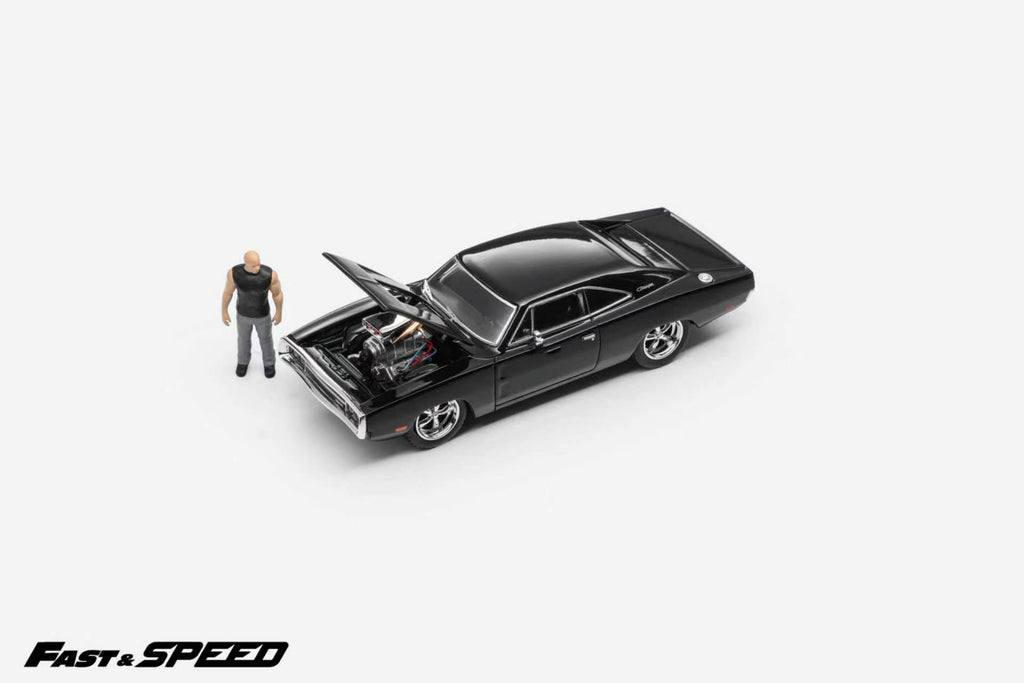 (Coming Soon) FASTSPEED 1:64 Dodge Charger R/T - With painted Figure