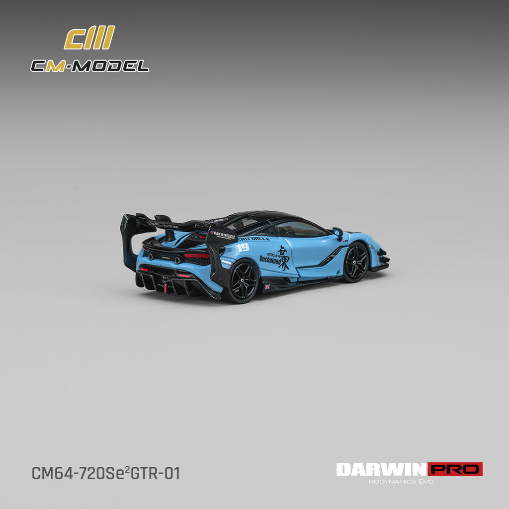 (Coming Soon) CM MODEL 1/64 DarwinPRO 720Se²GTR-01 Unchained Blue