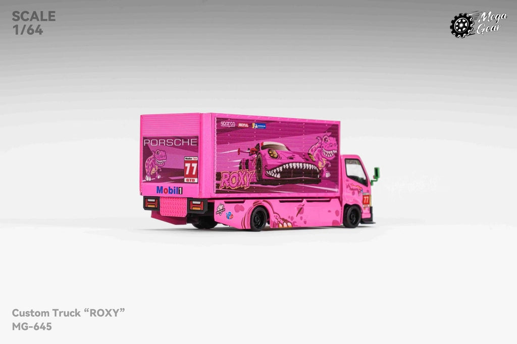 (Coming Soon) MEGAGEAR 1/64 Custom Truck Diecast - "Roxy" livery