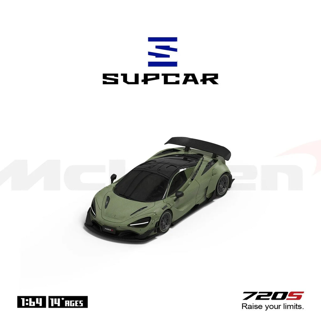 (Coming Soon) SUPCAR 1:64 McLaren 720S military green