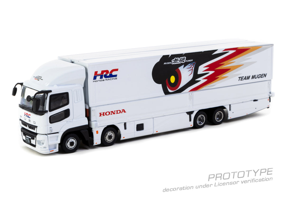 TARMACWORKS 1:64 Mitsubishi Fuso Super Great Honda Racing Team Mugen