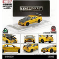 K'3 TOP SECRET (BMC) 1/64 BN R34 GOLD with Carbon Bonnet (HEC 2026 Limited Version) RHD Top Secret official licensed / Number Plated)