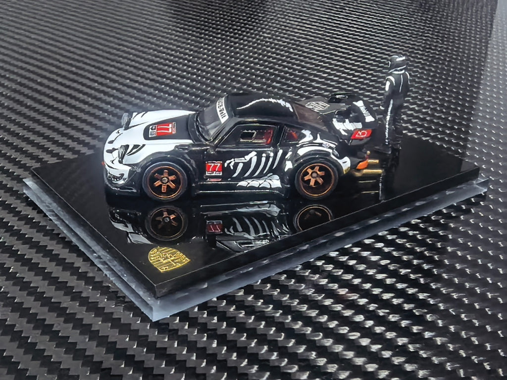 (Coming Soon) FG Customized Version 1:64 RWB 930 Fully Open Diecast - Bone Dragon Livery
