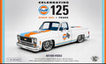 (Pre-Order) M2MACHINES 1:24 Scale 1973 Chevrolet Custom Deluxe 10 "Gulf"- (5pc reg + 1pc Chase) sealed case **DEADLINE September 13, 2026**