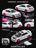 (Coming Soon) MORTALMODEL X Sekimura Workshop 1:64 Verossa JZX110-BEPVZ | APAxpo Foshan 2026 - Metallic Pearlescent White **CHASE RANDOMLY DISTRIBUTED**