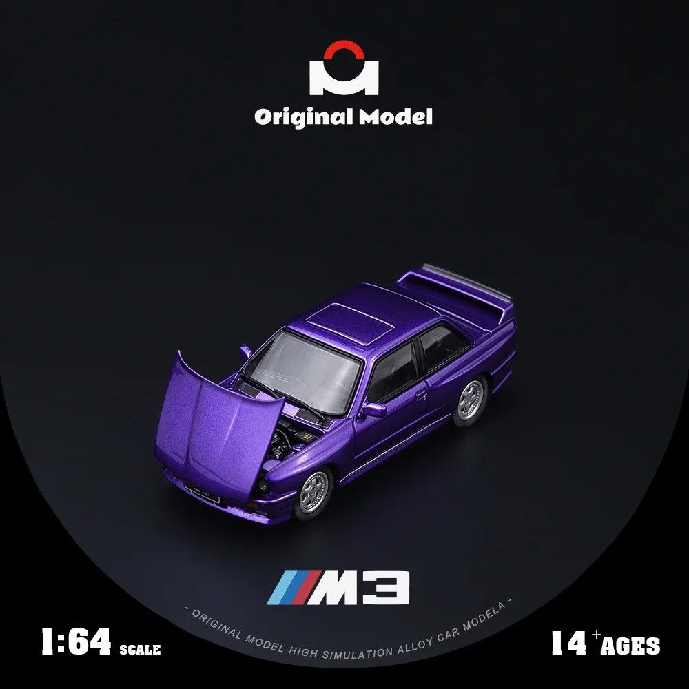 (Coming Soon) ORIGINALMODEL 1:64 E30 M3 Purple