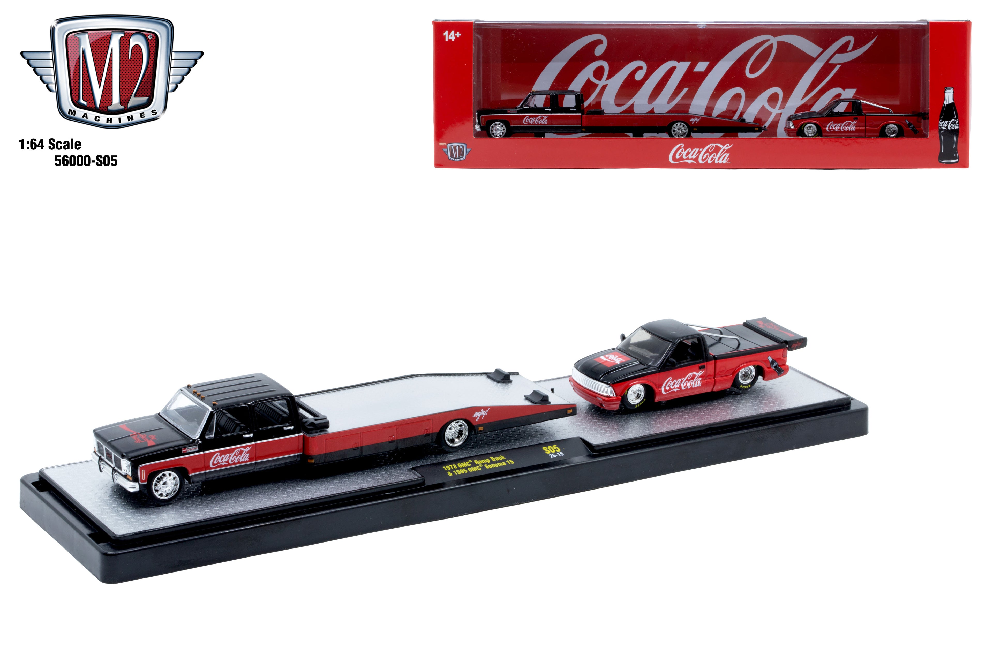 (Pre-Order) M2 MACHINES Coke Haulers 56000 Series 3 piece set **DEADLINE June 21st, 2026**