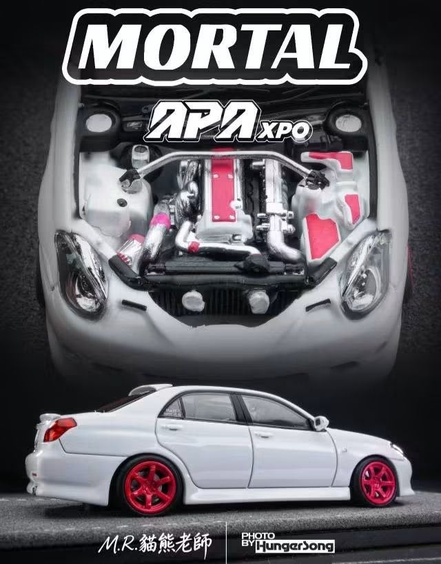 (Coming Soon) MORTALMODEL X Sekimura Workshop 1:64 Verossa JZX110-BEPVZ | APAxpo Foshan 2026 - Metallic Pearlescent White **CHASE RANDOMLY DISTRIBUTED**