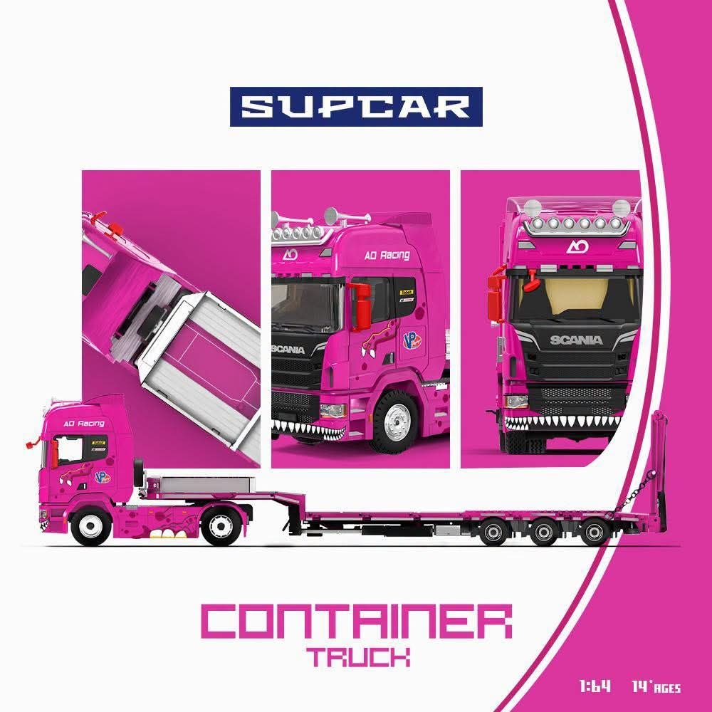 (Pre-Order) SUPCAR "Roxy" Scania S730 V8 Flatbed Transporter ** DEADLINE July  9th 2026**