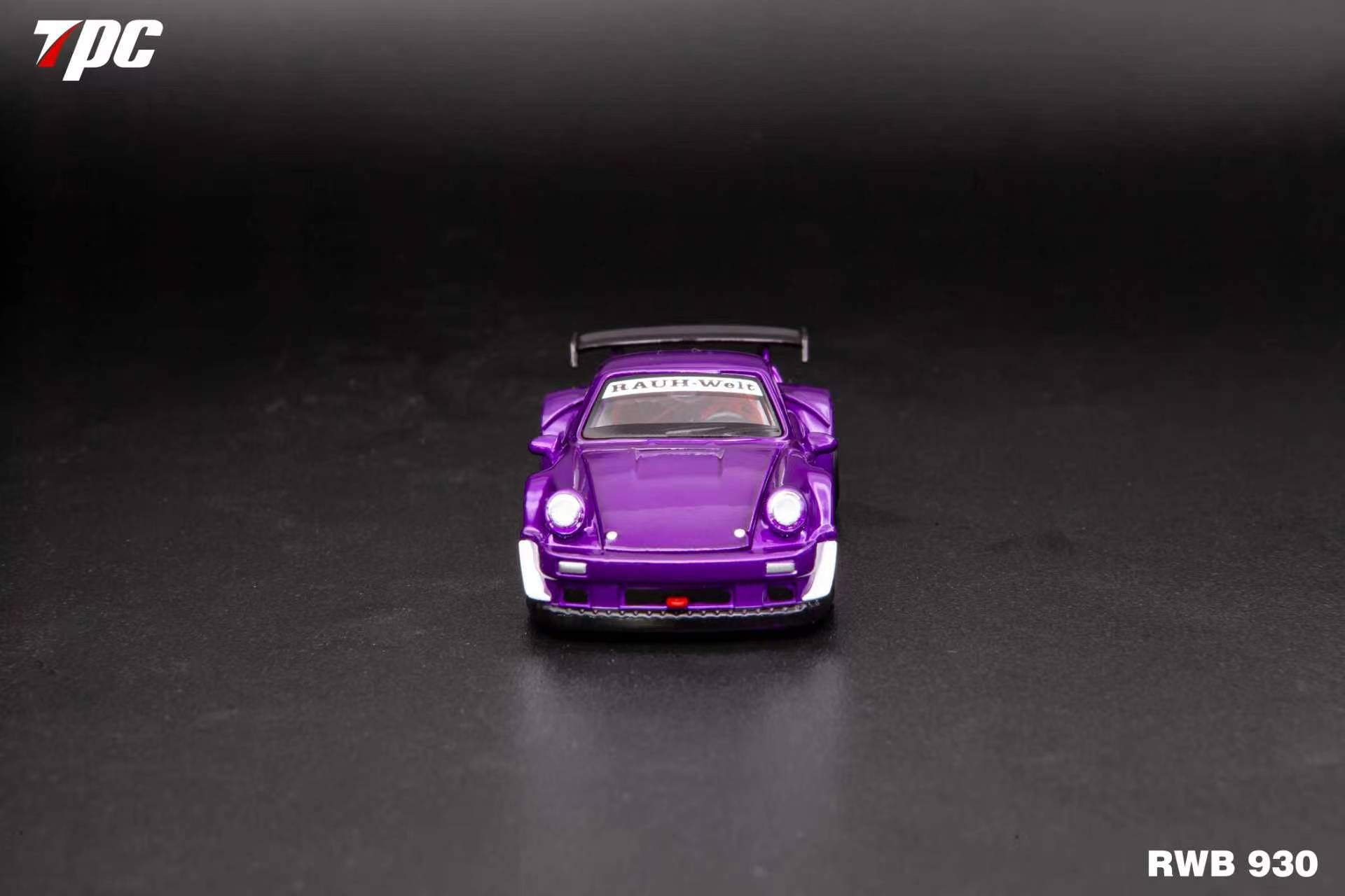 (Coming Soon) FG x TPC Customized 1/64 RWB930 Fully Open Diecast Model - Violet Purple