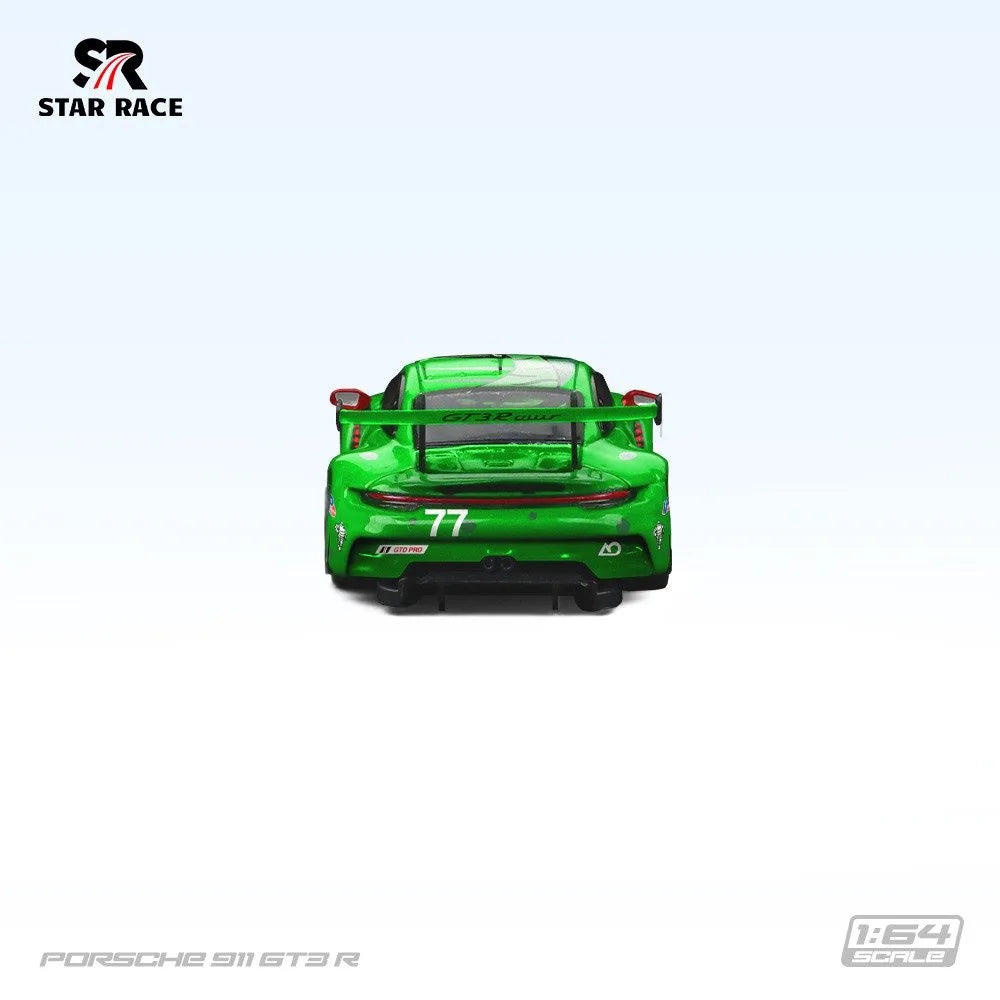 (Coming Soon) STARRACE 1:64 Porsche 911 GT3 T-Rex Number 77