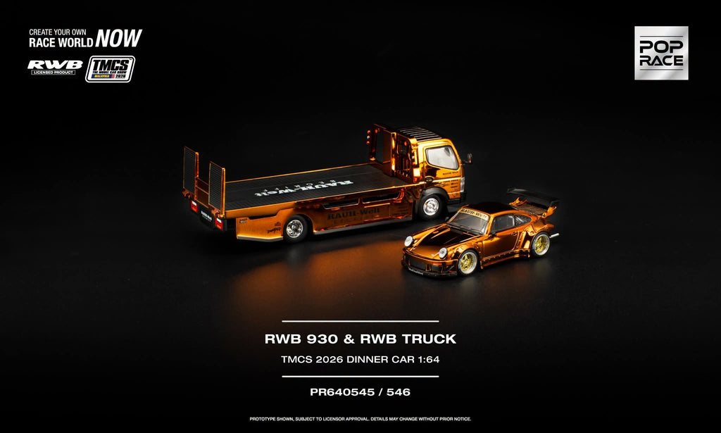 (Coming Soon) POPRACE TMCS RWB 930 & Fuso 300 Dinner Exclusive (ONLY 1 AVAILABLE)