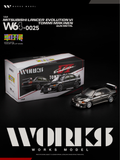 WORKS 1:64 Lancer Evolution VI Tommi Makinen Gun Metal 2026 HK Toy Car Salon