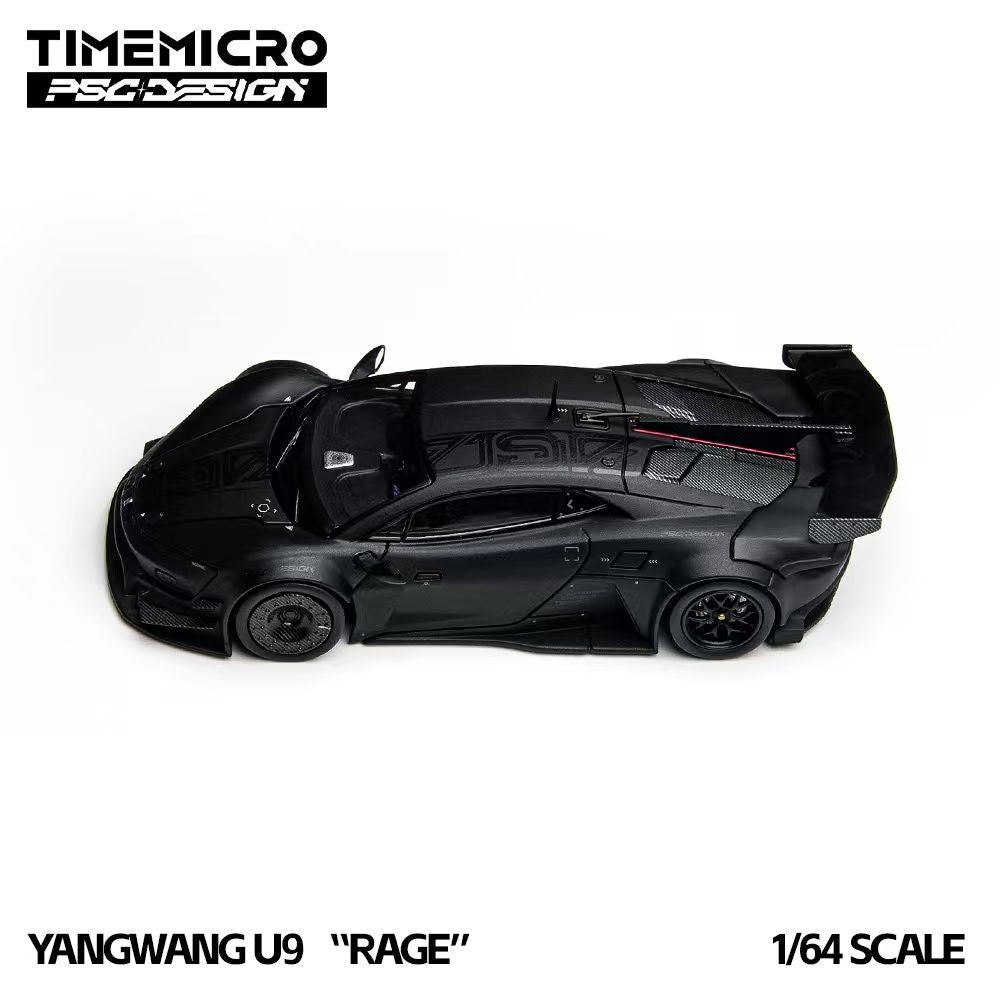 (Coming Soon) TIMEMICRO × PSC DESIGN 1:64 BYD YANGWANG U9 "RAGE" - Black