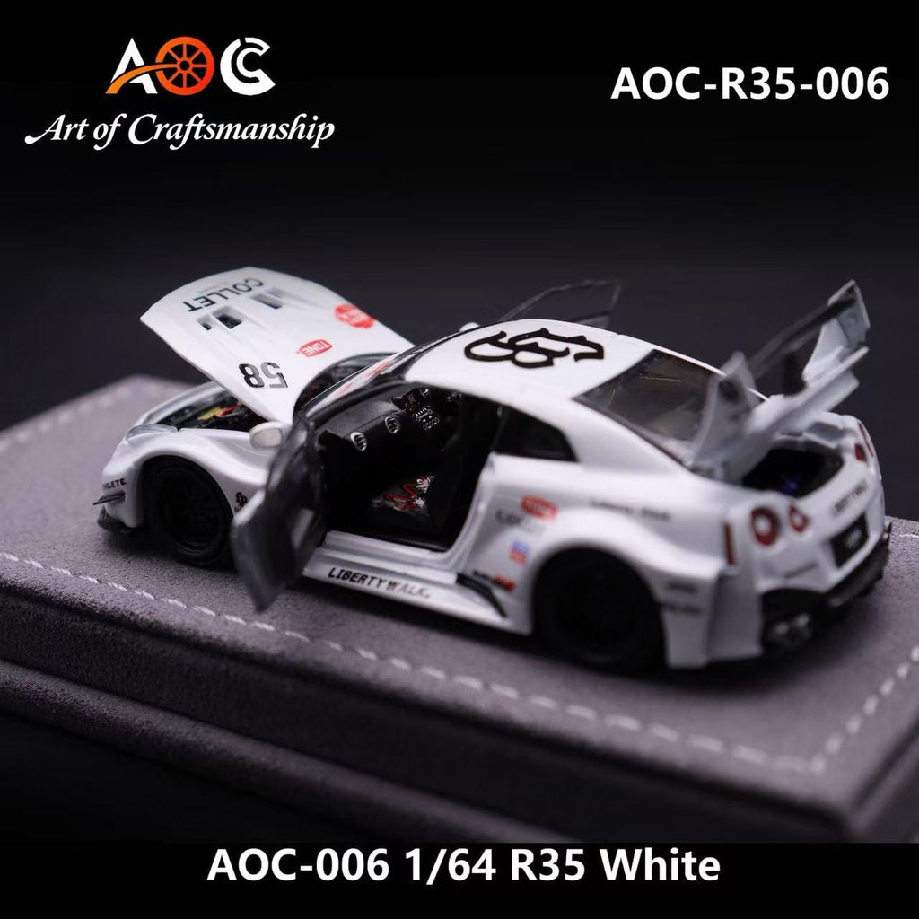 (Coming Soon) AOC 1/64 Modified R35 Fully Open Diecast Model
