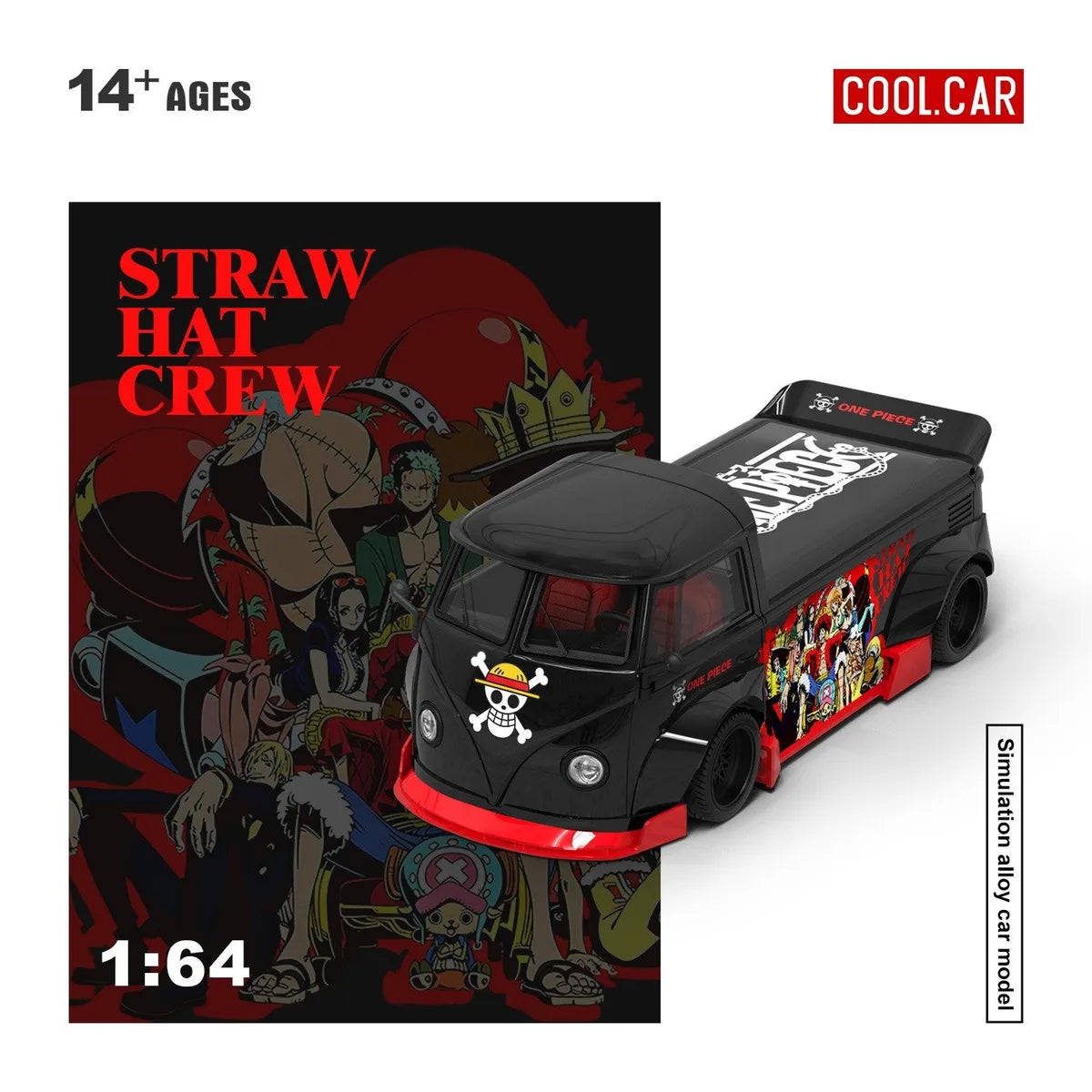 (Coming Soon) COOLCAR 1:64 Volkswagen T1 Pickup Truck - One Piece
