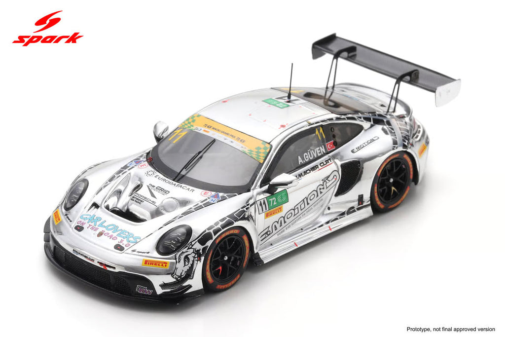 (Coming Soon) SPARK 1:64 Porsche 911 GT3 R (992) No.11 SCHUMACHER CLRT Macau GT Cup - FIA GT World Cup 2025 Ayhancan GÜ VEN